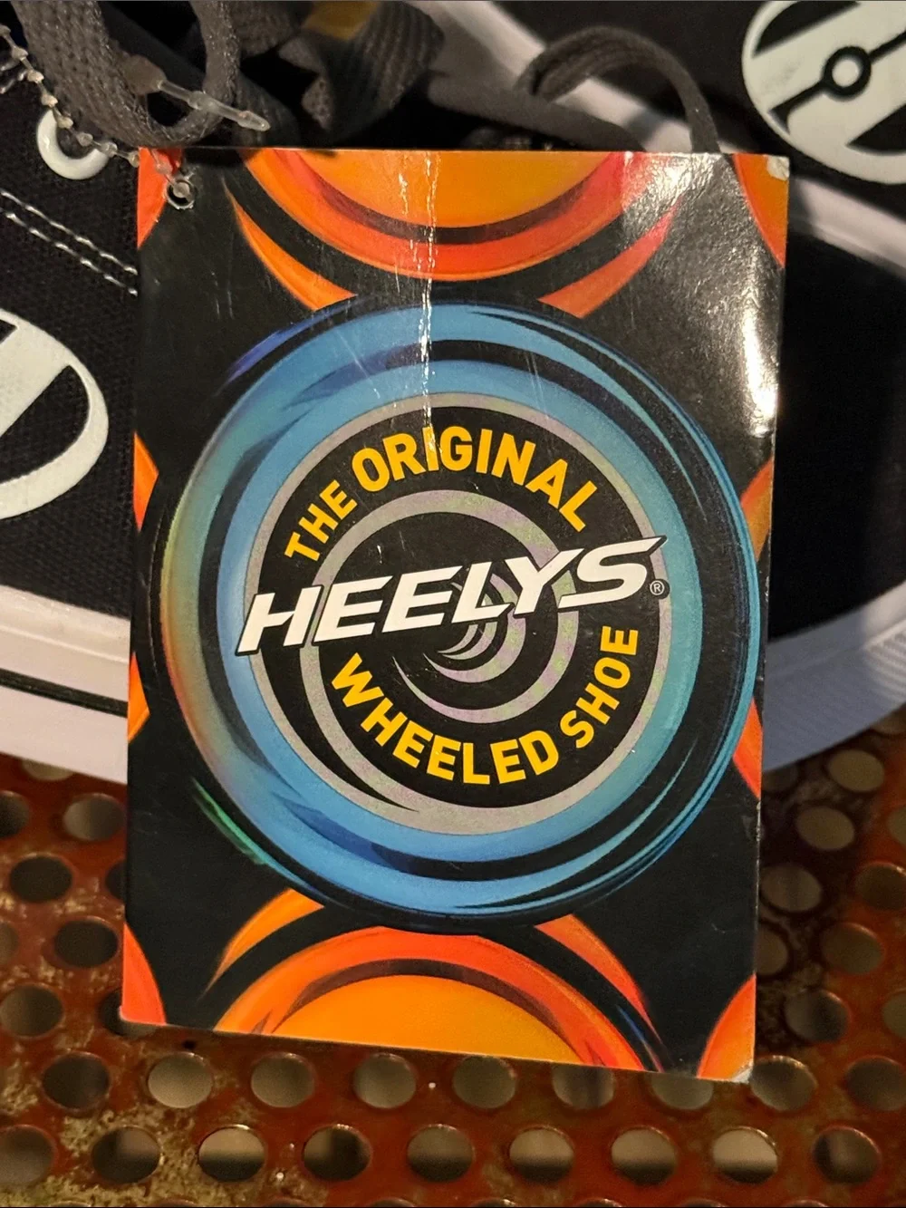 Heelys Black and White Canvas Skate Sneakers